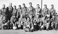 No 77 Squadron Association Kunsan photo gallery - Back Row:  John Puleston Jones, Ross Allen, Mike Dunbar, Les Watkins, Jack McDonald, CO Roy Royston, Snow Joske, John Whitehead, Arthur Sibthorpe, Front Row:  Mick Feiss, Dave Smithies, Trevor Kilian, Peter Clemence, Jim Haywood, Dal Oswald, Alec Young, Ted Dillon.    